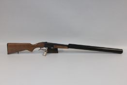 BAIKAL 20 GAUGE SINGLE SHOT SHOTGUN WITH FULL HUSH POWER MODERATOR,