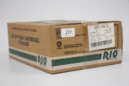 250 RIO SUPER GAME 12 BORE 32gm, 5 SHOT CARTRIDGES.