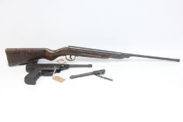 VINTAGE DIANA MOD 22 .177 BREAK BARREL AIR RIFLE AND WESTLAKE XH53 .177 AIR PISTOL WITH .