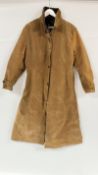 A LADIES BARBOUR NEWMARKET COAT SIZE 16.