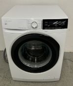 A JOHN LEWIS INVERTOR 9KG WASHING MACHINE, MODEL JLWM1509 - SOLD AS SEEN.