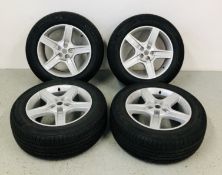 A SET OF 4 LAND ROVER DEFENDER (NEW SHAPE) 8.5J X 20 CH X 41.
