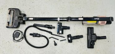 SHARK CORDLESS VACUUM CLEANER WITH ACCESSORIES - REQUIRES ATTENTION - SOLD AS SEEN.