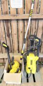 KARCHER K2 JET WASHER WITH ACCESSORIES - SOLD AS SEEN.