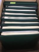 STAMPS: ISLE OF MAN 1973-2012 USED OR CTO AND 1973-88 MINT COLLECTIONS IN EIGHT LINDNER HINGELESS