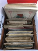 CIGARETTE CARDS: BOX WITH QUANTITY STUCK-IN 1d AND SLOT IN ALBUMS, SOME COMPLETE.