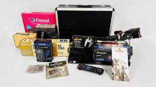 MASFROTTO GRUPPO PROFESSIONAL PHOTOGRAPHY MONO POD COMPLETE WITH TOP MOUNT PLUS AN AS NEW FLIGHT