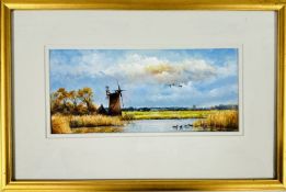 A FRAMED AND MOUNTED OIL ON BOARD TITLED 