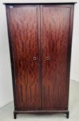 STAG MINSTREL TWO DOOR WARDROBE, W 97 X D 50 X H 178CM.