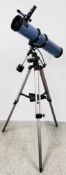 A SKYWATCHER TELESCOPE.