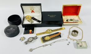 4 X VARIOUS WATCHES WITH EXAMPLES TO INCLUDE 2 X MARCEL DRUCKER TALKING WATCHES BOTH IN ORIGINAL