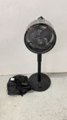 SHARK FLEXBREEZE PORTABLE TOWER AND TABLE OSCILLATING FAN, MODEL No: FA220 - SOLD AS SEEN.