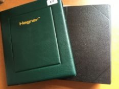 STAMPS: TWO BINDERS WITH THEMATIC COLLECTIONS OF FISH AND PHOTOGRAPHY, MINT SETS, COVERS AND CARDS,