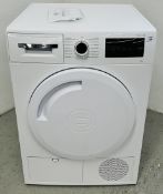 BOSCH SERIE 4 1-8KG TUMBLE DRYER - SOLD AS SEEN.