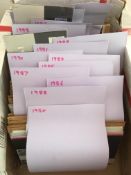 STAMPS: GB 1984-98 PRESENTATION PACKS, ALSO SOME EXTRA MINT IN THE SLEEVES (APPROX 130).