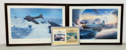 LIMITED EDITION SIGNED PRINT 10-500 TROUBLE AHEAD BY GARY P DIXON,
