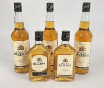 3 X 70CL BOTTLES OF TESCO SPECIAL RESERVE BLENDED SCOTCH WHISKY OAK AGED MINIMUM 3 YEARS OLD + A