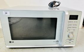 LG WAVEDOM MICROWAVE OVEN - SOLD AS SEEN.
