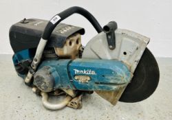 MAKITA PETROL DISK CUTTER, MODEL EK7650H - SOLD AS SEEN.