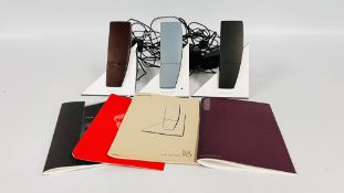 BANG & OLUFSEN BEOCOM 6000 3 PIECE TELEPHONE SET WITH MANUALS - SOLD AS SEEN.