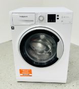 A HOTPOINT INVERTER MOTOR 7KG WASHING MACHINE - SOLD AS SEEN.