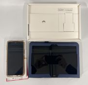 SAMSUNG A53 5G SMARTPHONE + HUAWEI MEDIA POD T5 WITH BOXES - SOLD AS SEEN.