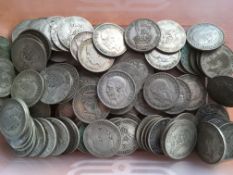 COINS: PRE 1947 SILVER SHILLINGS (100) FACE £5.