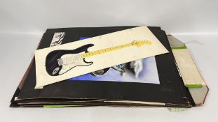 FOLIOS OF ASSORTED ARTWORKS RELATED TO G DIXON INCLUDING MUSICAL, STILL LIFE, ETC.