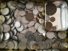 COINS: MIXED MAINLY ENGLISH CUPRO-NICKEL, SOUTH AFRICA, 1896 SHILLING,