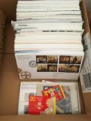 STAMPS: GB FIRST DAY COVERS 2006-2017, ALL ROYAL MAIL WITH TYPEWRITTEN ADDRESSES,