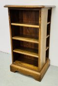 AN ERCOL CD MEDIA STORAGE UNIT.