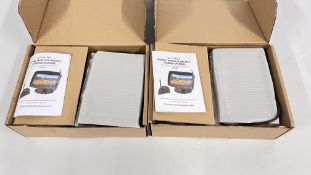 TWO BOXED URVDAX DIGITAL WIRELESS BACK-UP CAMERA SYSTEMS (UR63X) AS NEW - SOLD AS SEEN.