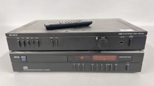 ARCAM DELTA 60 INTEGRATED STEREO AMPLIFIER AND ARCAM ALPHA A COMPACT DISC PLAYER WITH REMOTE - SOLD
