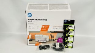 HP DESKJET 4122E PRINTER SCANNER COPIER WITH ORIGINAL BOX AND SPARE INK CARTRIDGES (NO CABLE) -