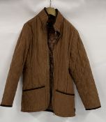 LADIES SIZE 10 BARBOUR QUILTED JACKET.