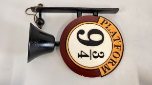 (R) PLATFORM 9-3/4 BELL.