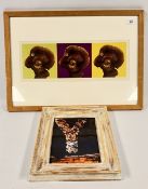 A FRAMED AND MOUNTED LIMITED EDITION PRINT 1/6 TITLED 