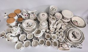 AN EXTENSIVE COLLECTION OF PORTMEIRION MAINLY THE BOTANIC GARDEN DESIGN TEA AND DINNERWARE TO