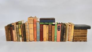A QUANTITY OF ANTIQUARIAN BOOKS TO INCLUDE T.E.