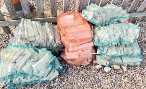 11 SACKS OF TIMBER OFFCUTS.