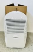 AS NEW BOXED EBAC 15 DEHUMIDIFIER - SOLD AS SEEN.