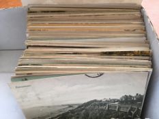 POSTCARDS: MIXED MAINLY OLDER SUFFOLK, BURY ST. EDMUNDS, LOWESTOFT, IPSWICH ETC. (APPROX 150).