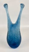 A DESIGNER KOSTA BODA KJELL ENGMAN CATWALK SWIMSUIT VASE, H 30CM.