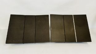 A PAIR OF BANG & OLUFSEN SPEAKERS TYPE 6514 - SOLD AS SEEN.