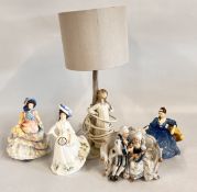 THREE ROYAL DOULTON FIGURINES TO INCLUDE HANNAH HN3369,