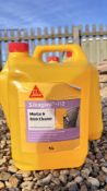 5 X 5L SIKA SIKAGARD 112 MORTAR AND BRICK CLEANER.