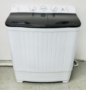 COSVALVE WASHING MACHINE, 1-6.5KG CAPACITY - SOLD AS SEEN.
