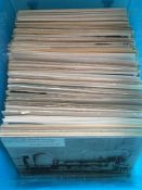 POSTCARDS: SMALL BOX WITH RAILWAY INTEREST, MAINLY ROLLING STOCK, A FEW OFFICIALS, VIEWS,