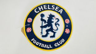 (R) CHELSEA FC PLAQUE, W 24CM.