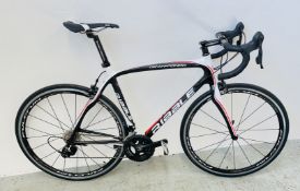 GRANFONDO RIBBLE 22 SPEED ROAD RACING BIKE WITH FULCRUM WHEELS, CARBON FIBRE FRAME.
